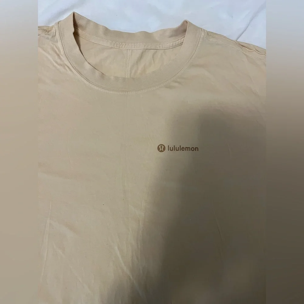 2 Flawed Lululemon T-Shirts Love Shirt All Yours Shirt Logo Green Yellow